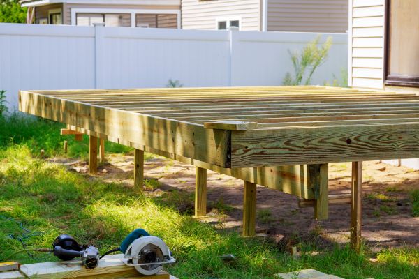 Cost of Elevated Deck Installation in Belleville
