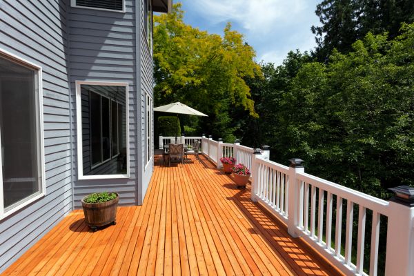 Cost of Cedar Deck Construction in Belleville